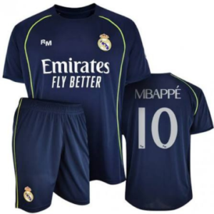 Mbappé Jersey Real Madrid-inspired No. 10 Football Jersey – Koushik Kayal